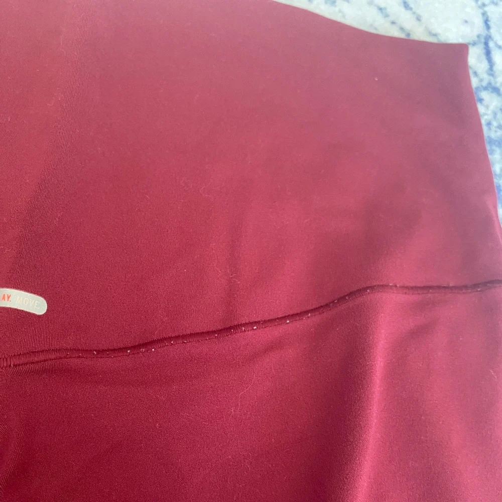 Aerie Maroon Leggings - Picture 5 of 5